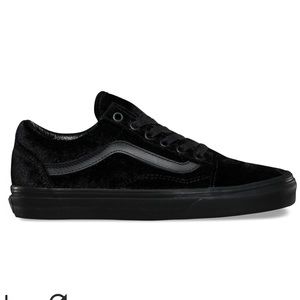 BLACK VELVET OLD SKOOL VANS